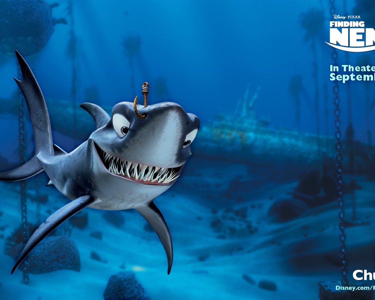 Finding Nemo 3D 海底总动员 3D 2012高清壁纸5 - 1280x1024