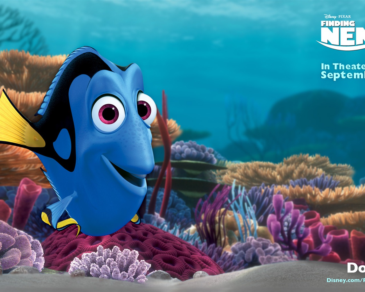 Buscando a Nemo 3D 2012 HD fondos de pantalla #7 - 1280x1024