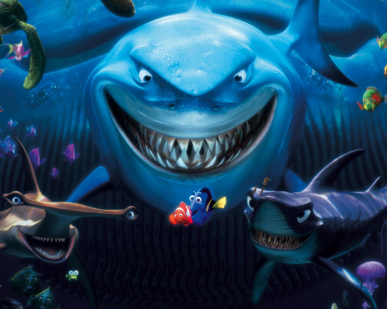 Finding Nemo 3D 海底总动员 3D 2012高清壁纸15 - 1280x1024