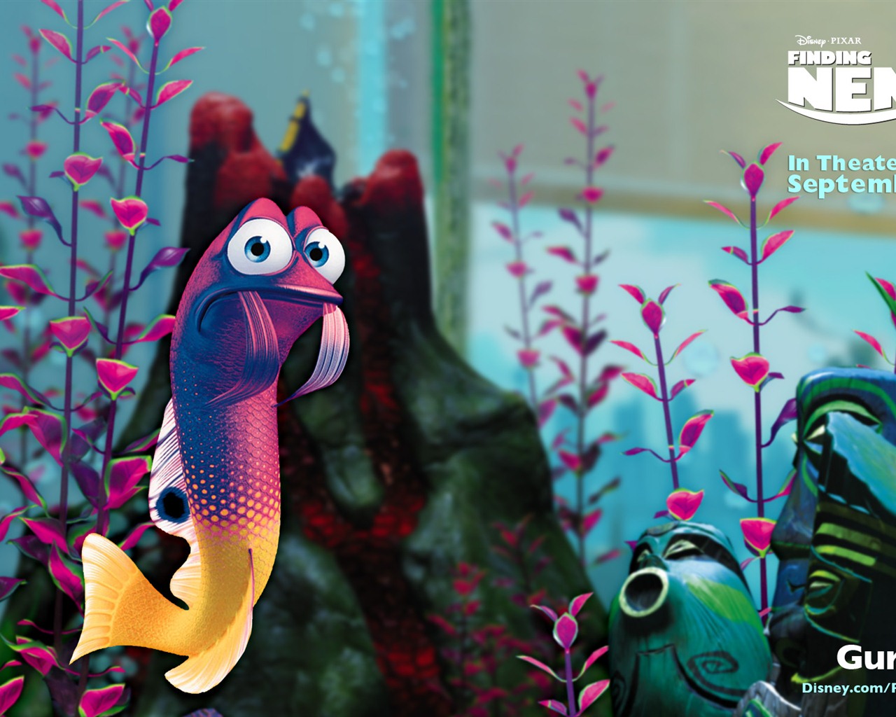 Finding Nemo 3D 海底总动员 3D 2012高清壁纸17 - 1280x1024