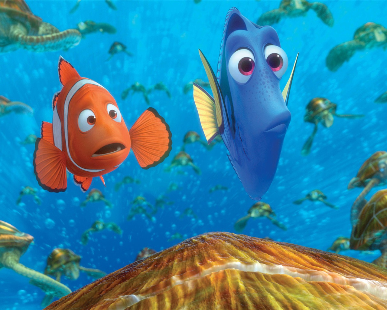 Finding Nemo 3D 海底总动员 3D 2012高清壁纸19 - 1280x1024