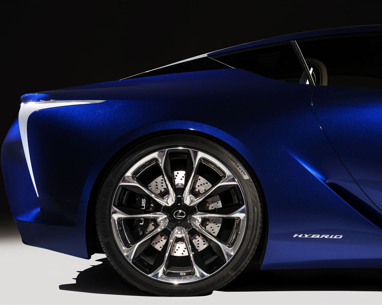 2012 Lexus LF-LC Blue concept 雷克萨斯 蓝色概念车 高清壁纸12 - 1280x1024
