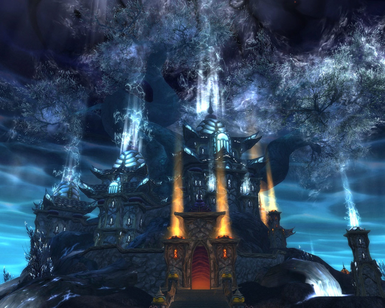 World of Warcraft: Mists of Pandaria fonds d'écran HD #2 - 1280x1024