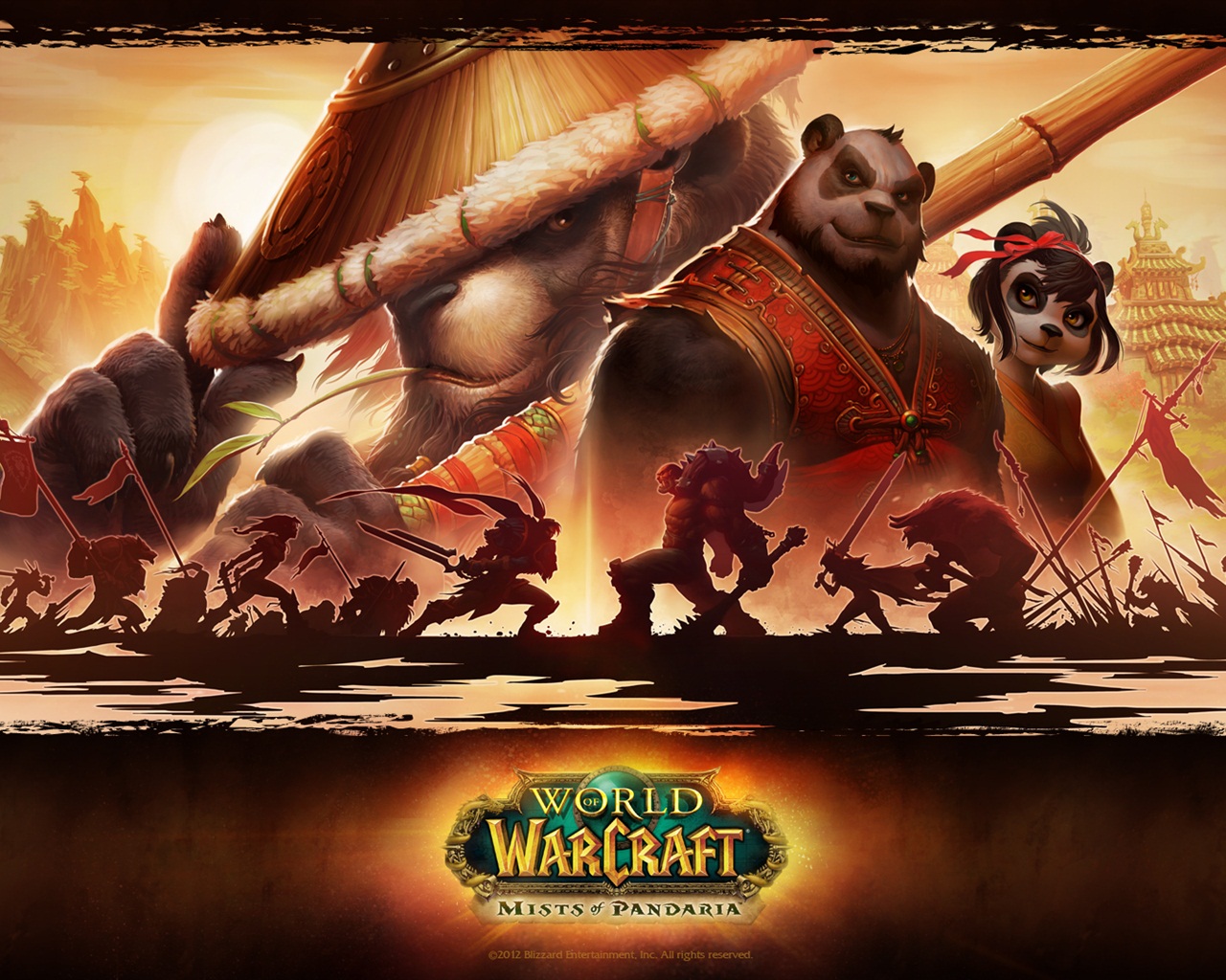 World of Warcraft: Mists of Pandaria fonds d'écran HD #7 - 1280x1024