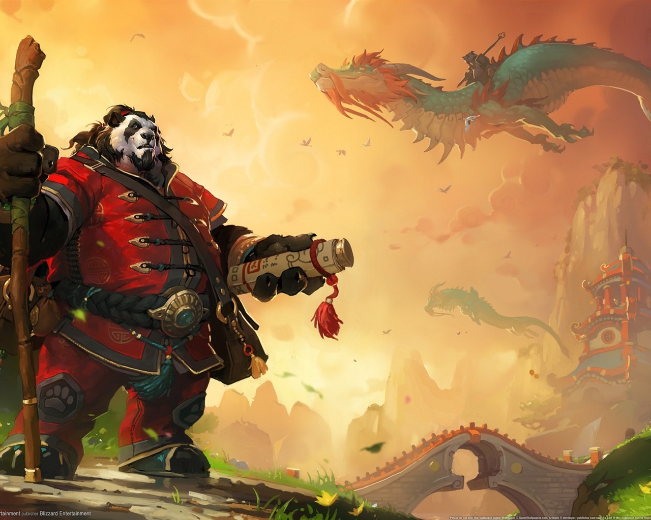 World of Warcraft: Mists of Pandaria fondos de pantalla HD #12 - 1280x1024