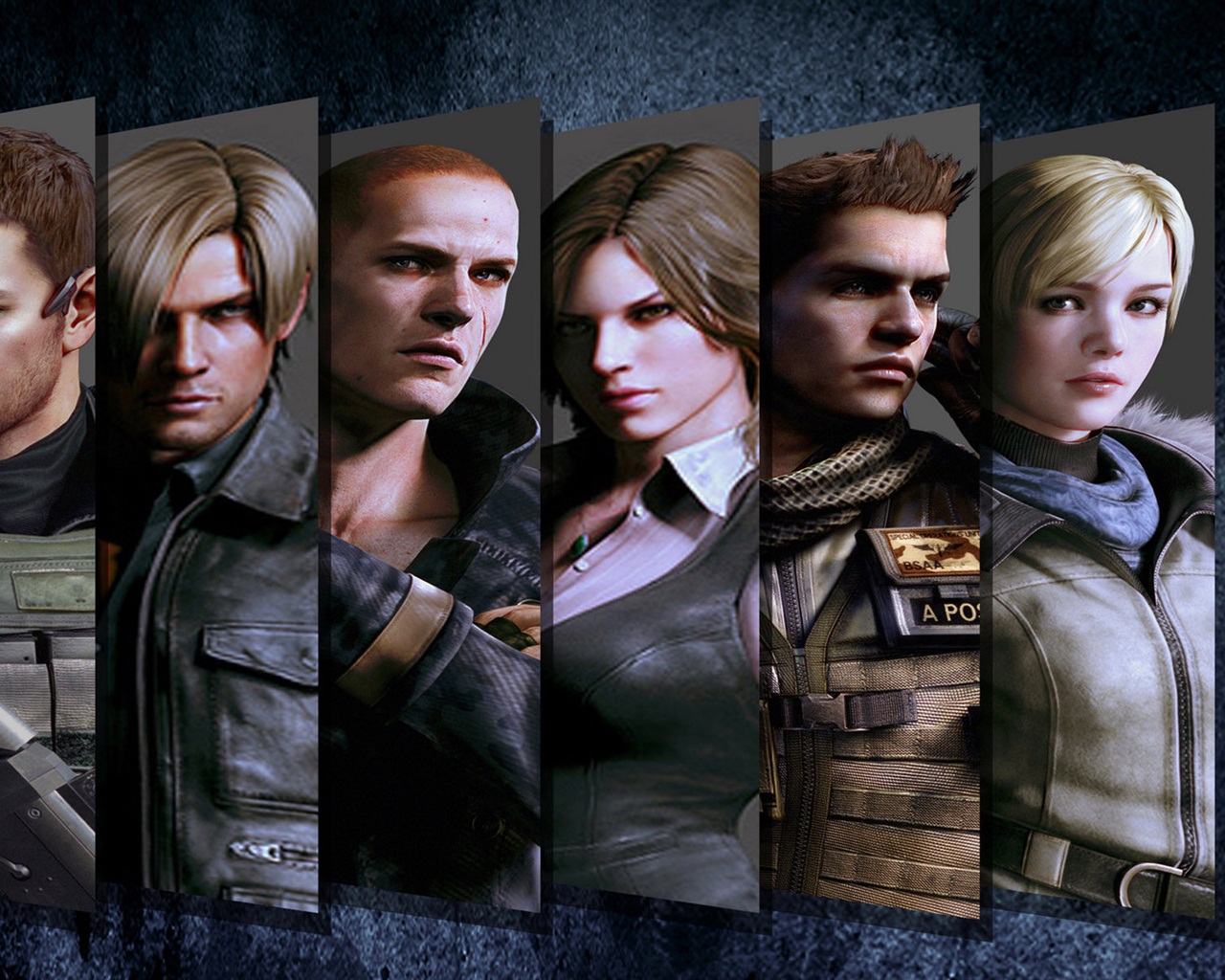 Resident Evil 6 обои HD игры #2 - 1280x1024
