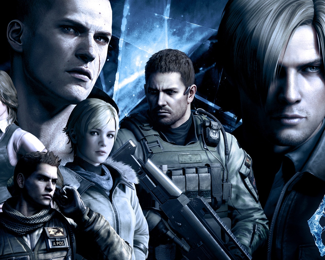 Resident Evil 6 fonds d'écran de jeux HD #9 - 1280x1024