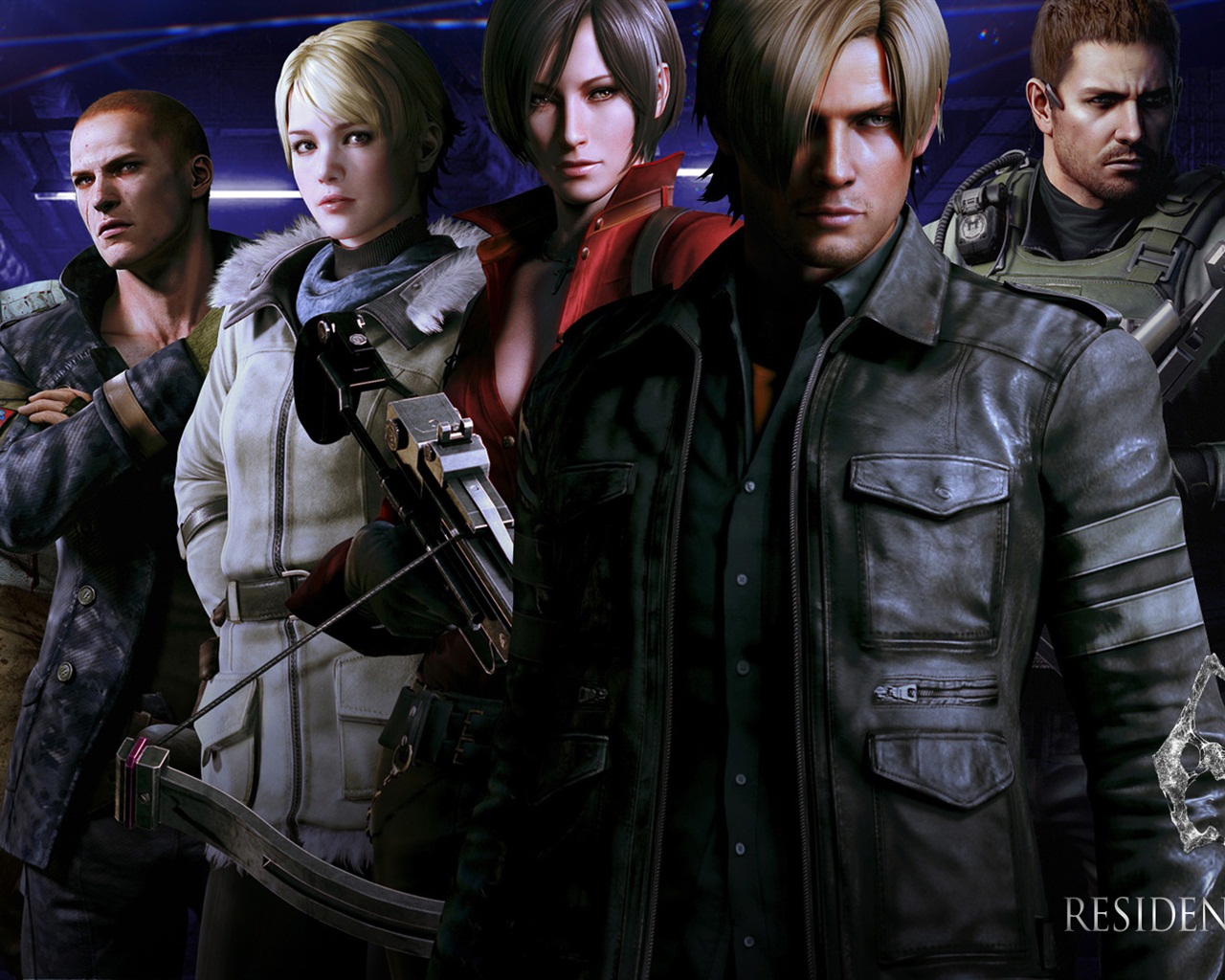 Resident Evil 6 обои HD игры #10 - 1280x1024