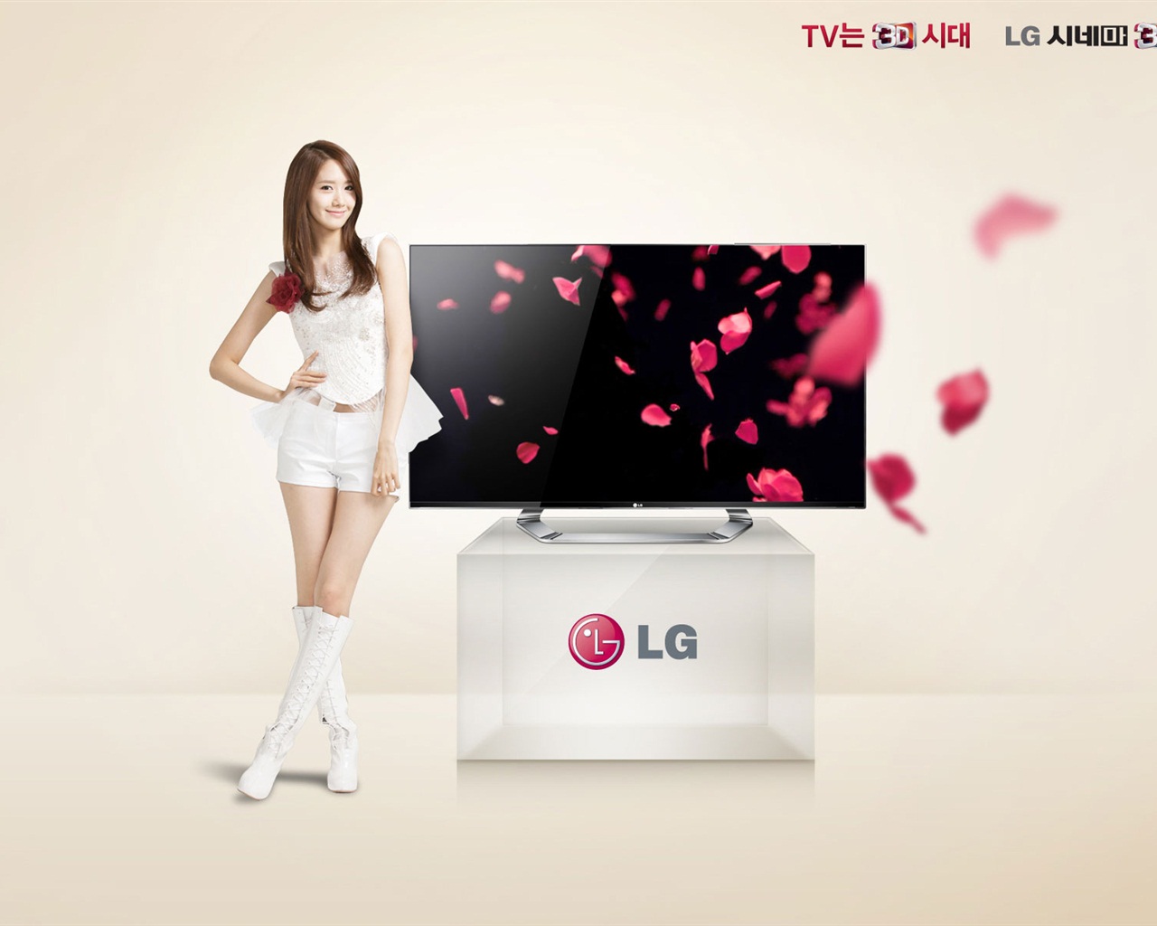 Girls Generation ACE and LG endorsements ads HD wallpapers #20 - 1280x1024