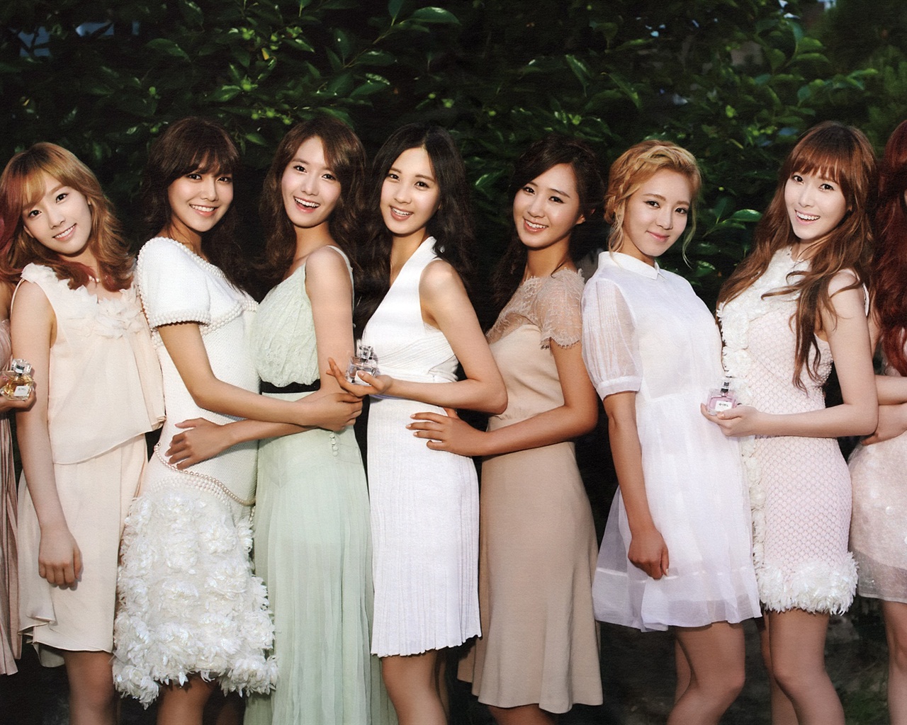 Girls Generation nejnovější HD Tapety Kolekce #2 - 1280x1024