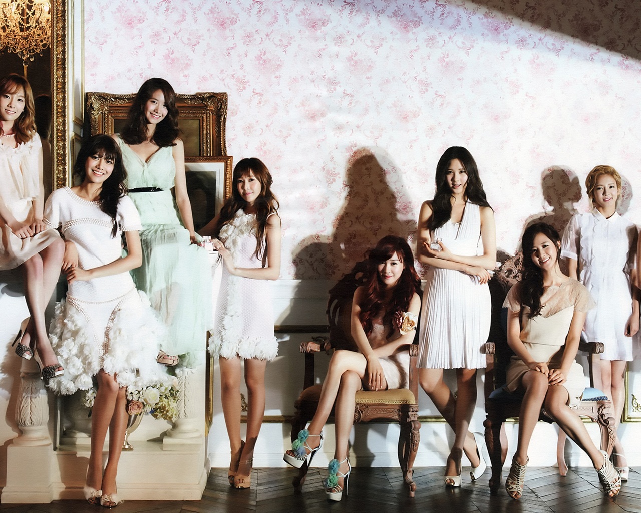 Girls Generation nejnovější HD Tapety Kolekce #5 - 1280x1024
