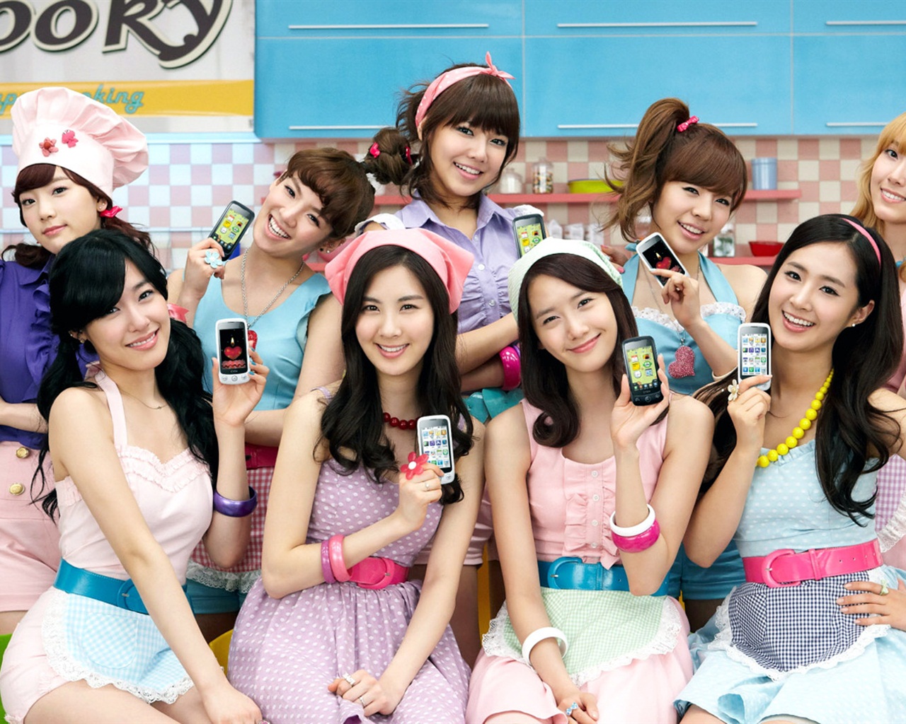 Girls Generation nejnovější HD Tapety Kolekce #15 - 1280x1024