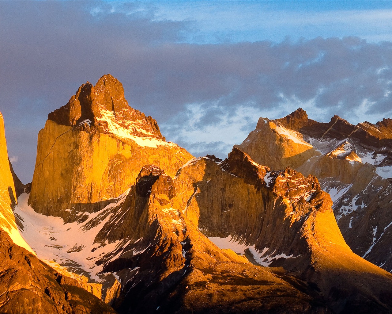 Windows 8 offiziellen Panorama Tapete, Wellen, Wälder, majestätische Berge #15 - 1280x1024