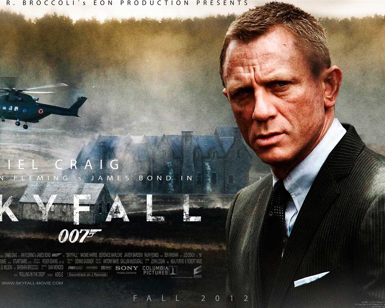Skyfall 007의 HD 배경 화면 #7 - 1280x1024