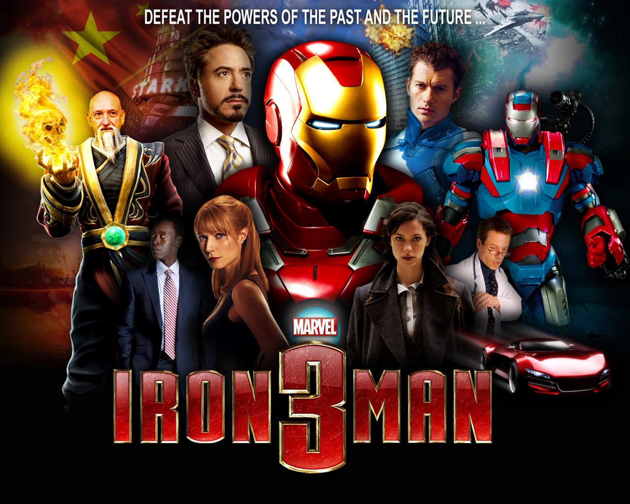 Iron Man 3 fonds d'écran HD #2 - 1280x1024
