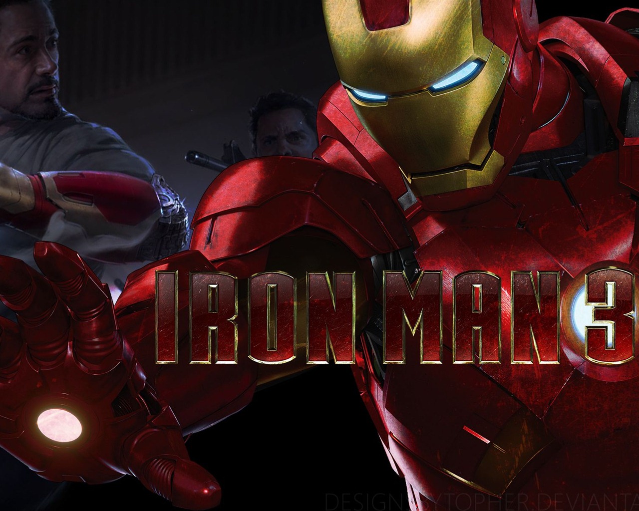 Iron Man 3 fonds d'écran HD #5 - 1280x1024