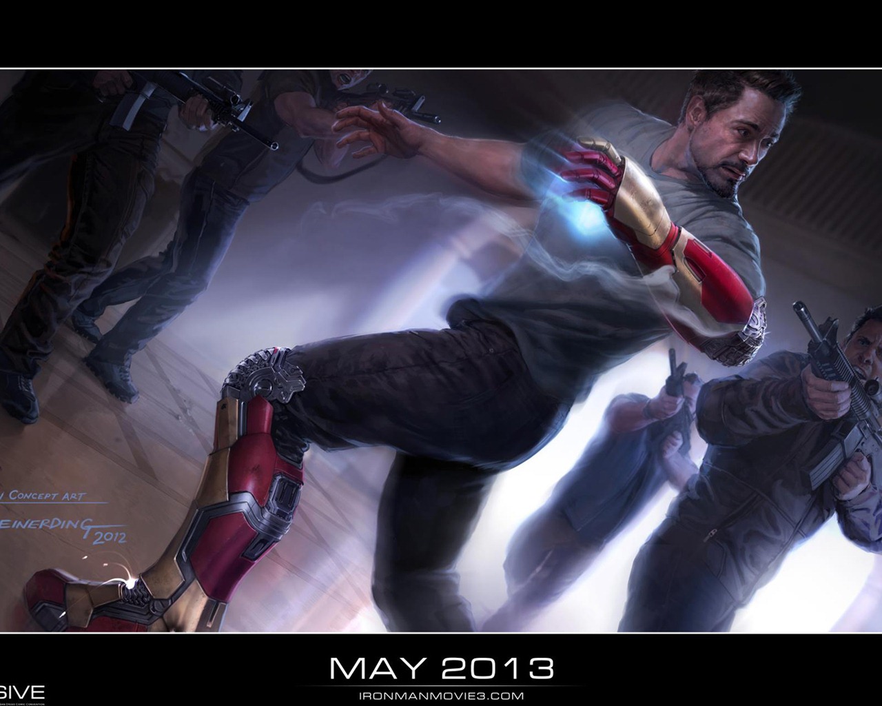 Iron Man 3 HD обои #14 - 1280x1024