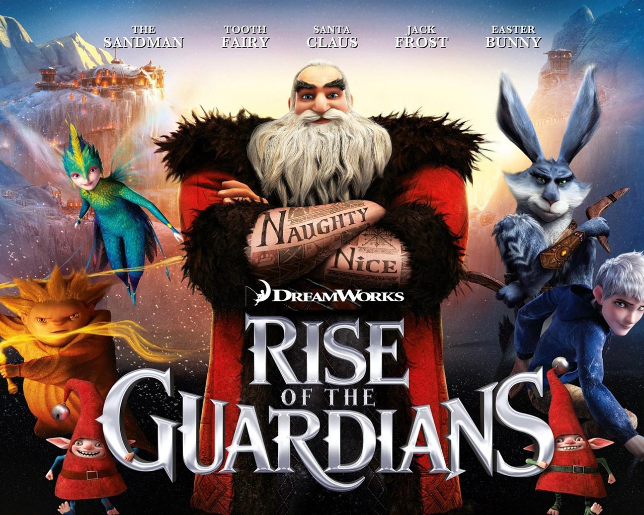 Rise of the Guardians HD Tapety na plochu #11 - 1280x1024