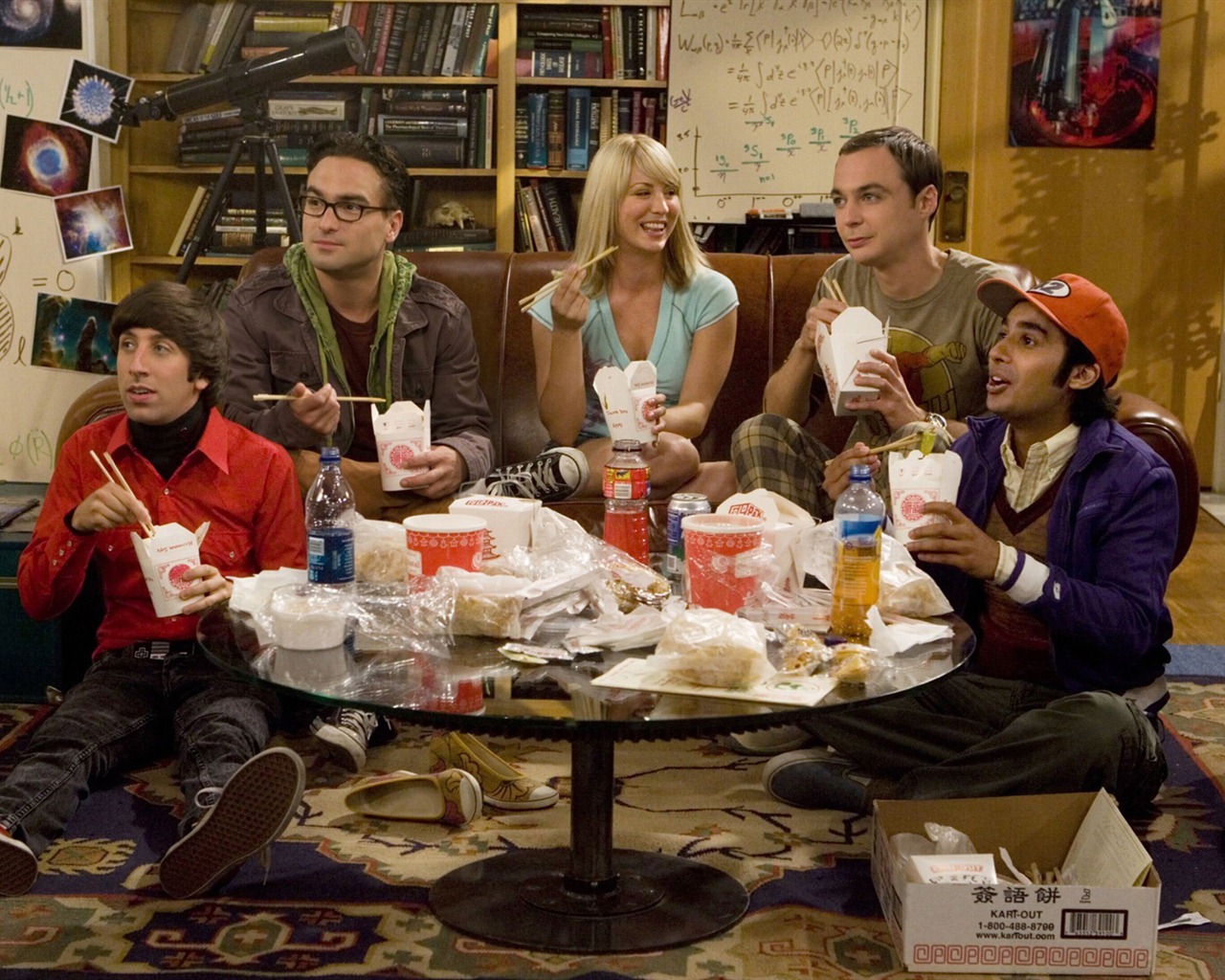 The Big Bang Theory TV Series HD wallpapers #4 - 1280x1024