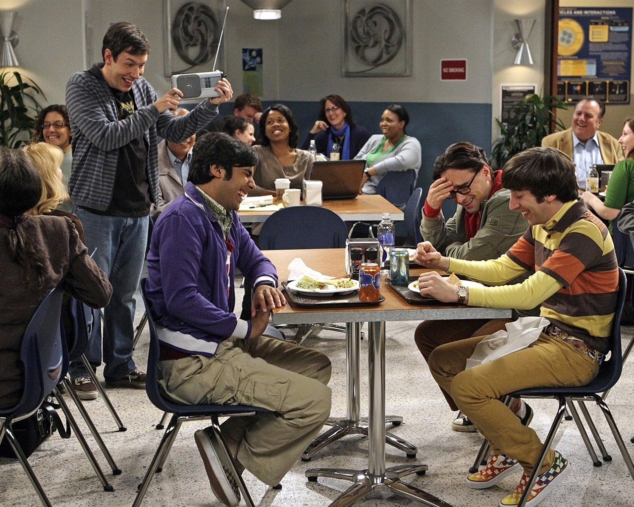 The Big Bang Theory 生活大爆炸 电视剧高清壁纸17 - 1280x1024