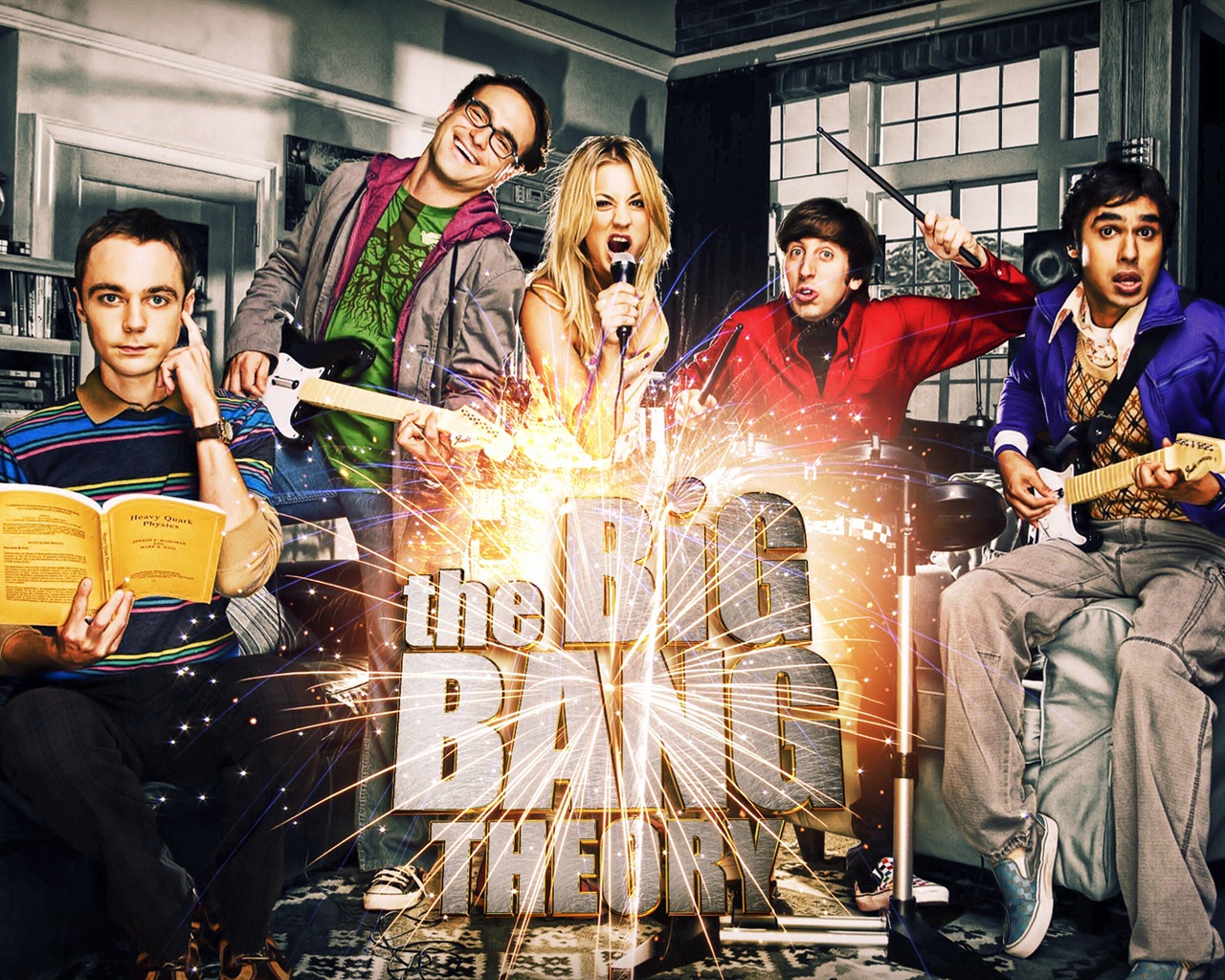 The Big Bang Theory 生活大爆炸 电视剧高清壁纸18 - 1280x1024