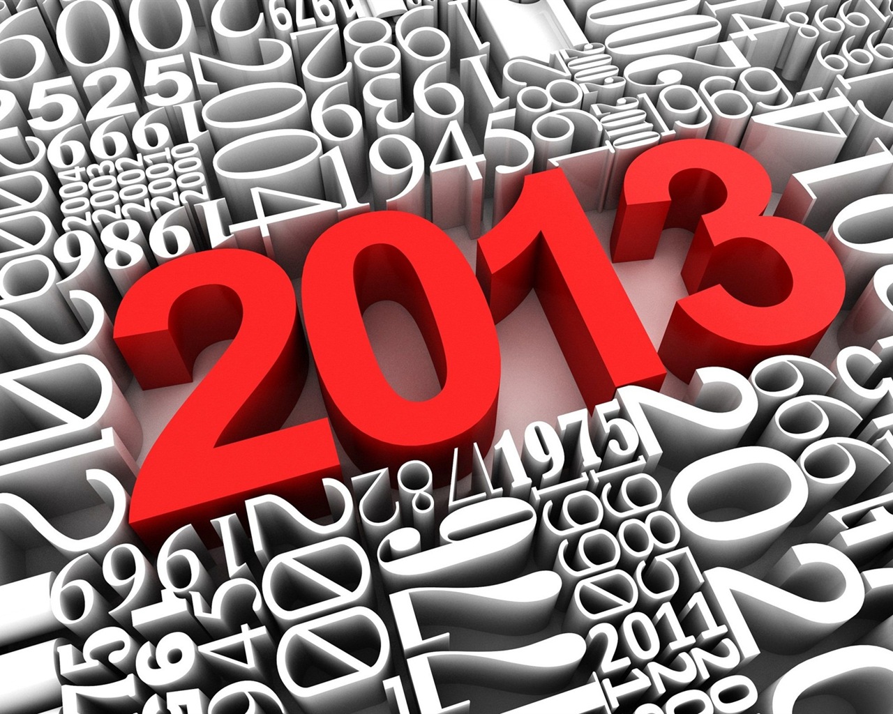 2013 Šťastný Nový Rok HD Tapety na plochu #7 - 1280x1024
