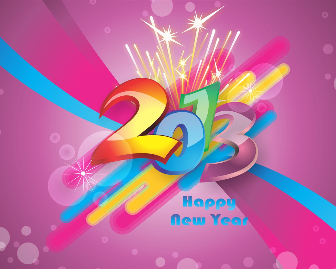 Happy New Year 2013 fonds d'écran HD #8 - 1280x1024