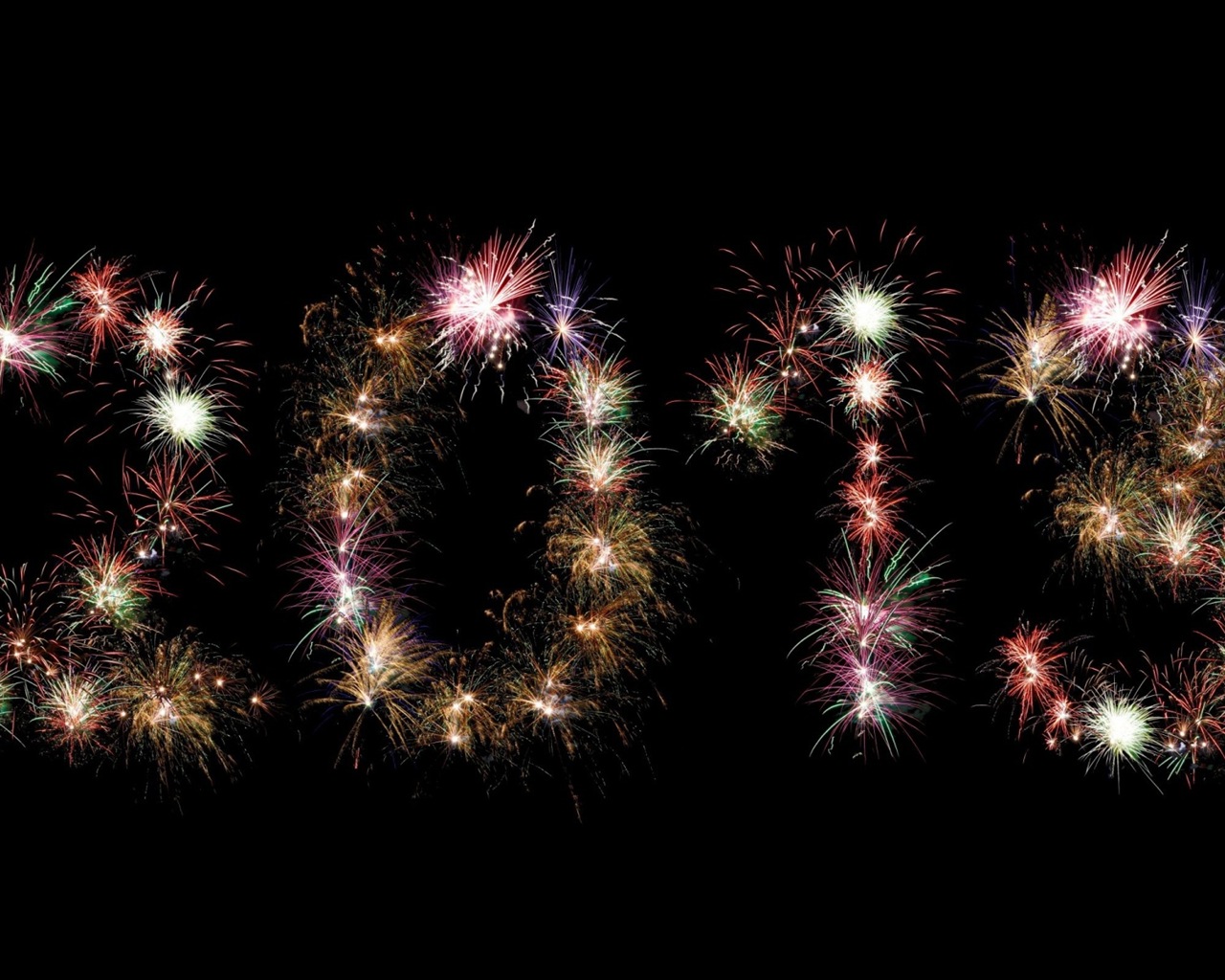 2013 Šťastný Nový Rok HD Tapety na plochu #14 - 1280x1024