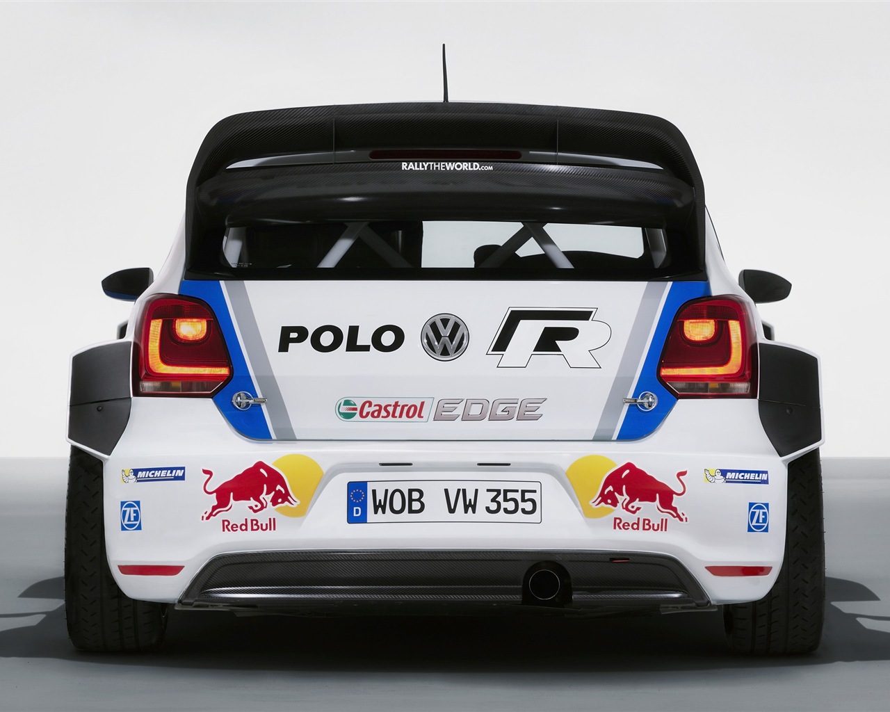 2013年フォルクスワーゲンポロR WRCのHDの壁紙 #6 - 1280x1024