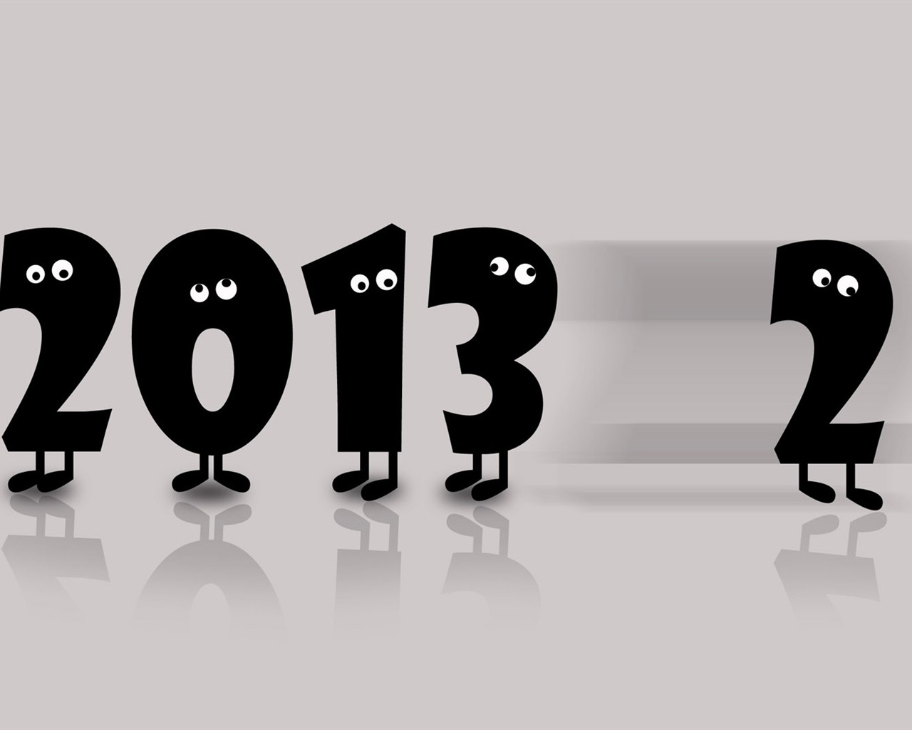 2013 Año Nuevo fondo de pantalla tema creativo (1) #2 - 1280x1024