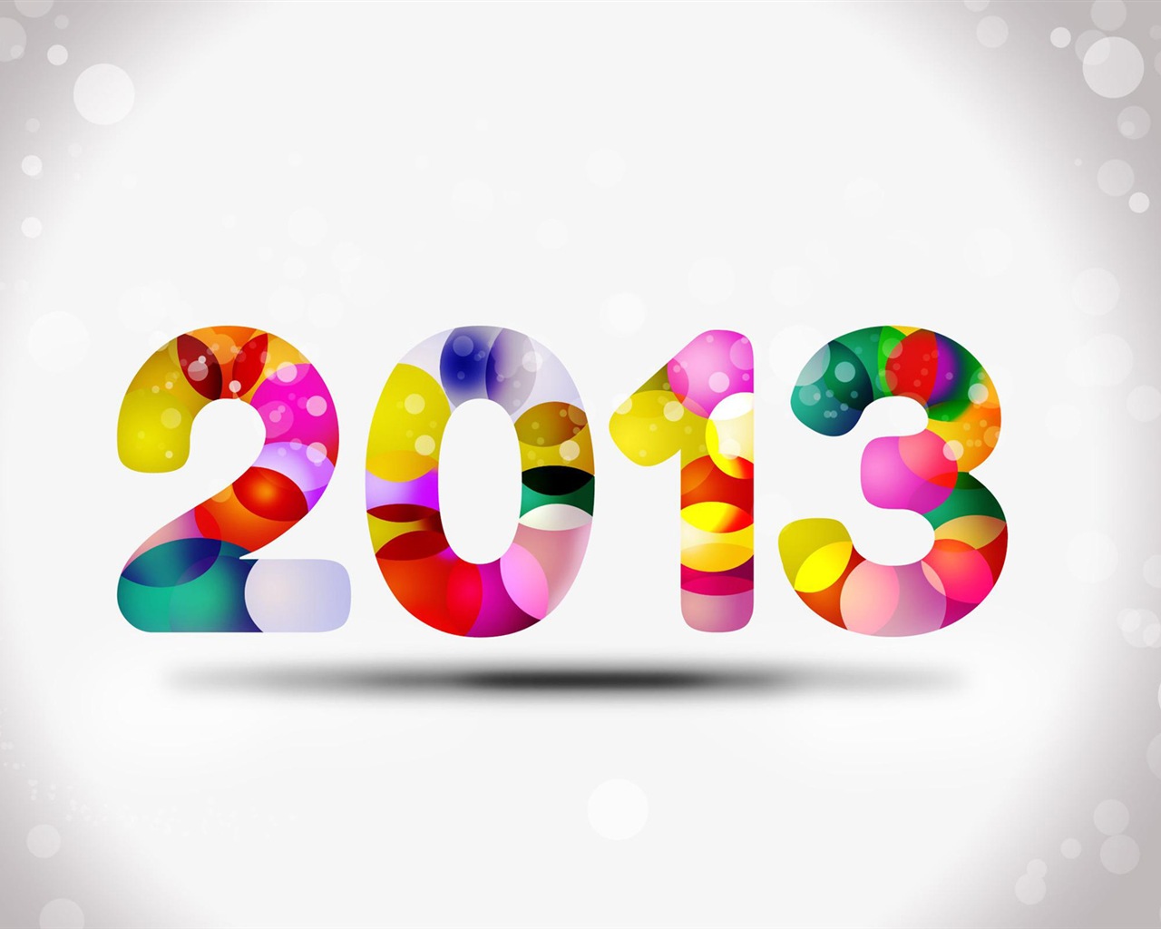 2013 Новый Год тема творческого обои (2) #4 - 1280x1024