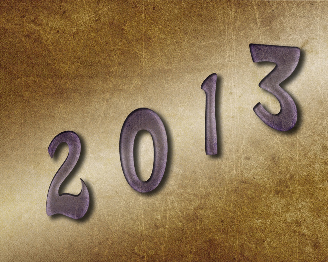 2013 새해 테마 창작 배경 화면 (2) #8 - 1280x1024
