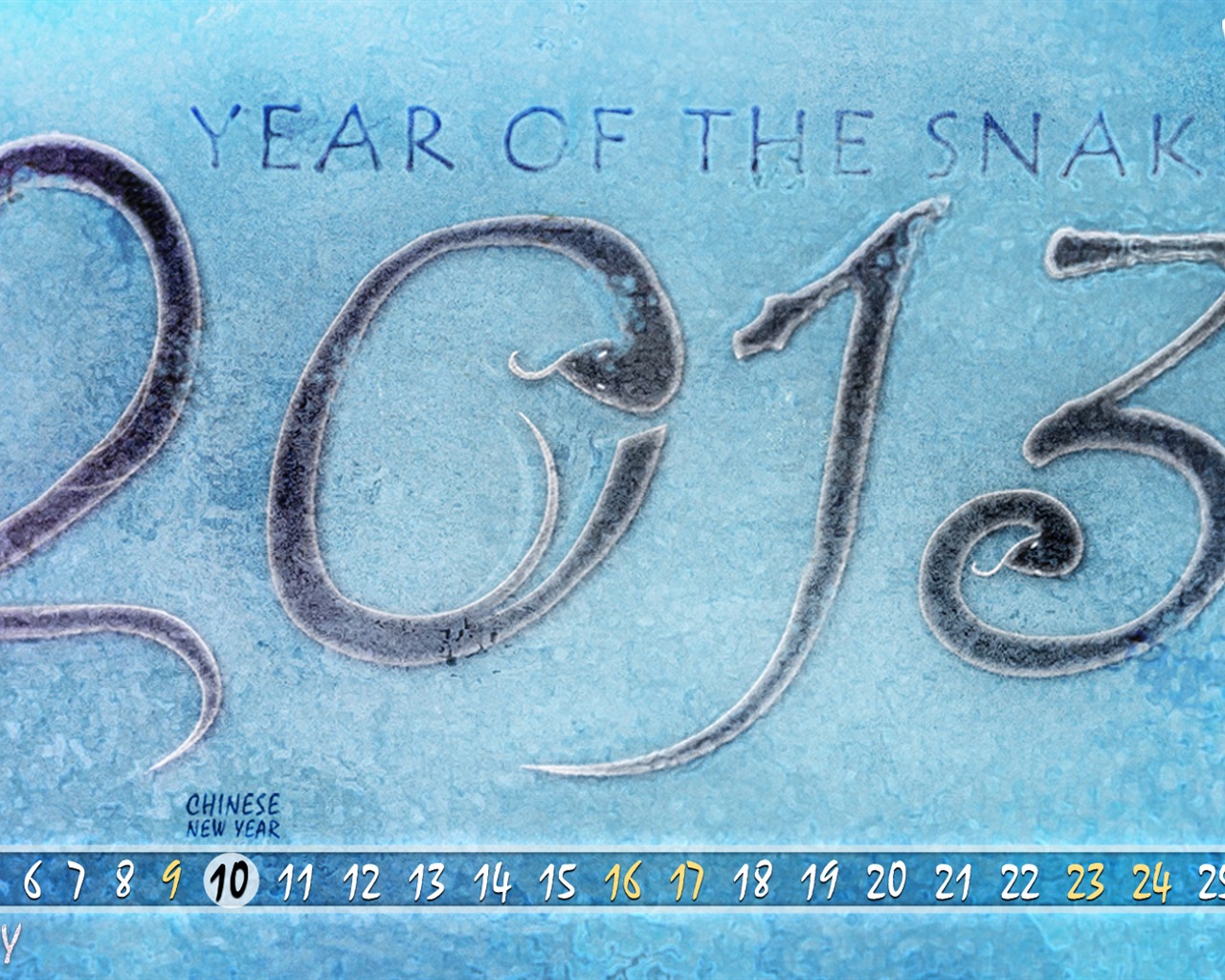 2013年2月カレンダー壁紙（2） #15 - 1280x1024