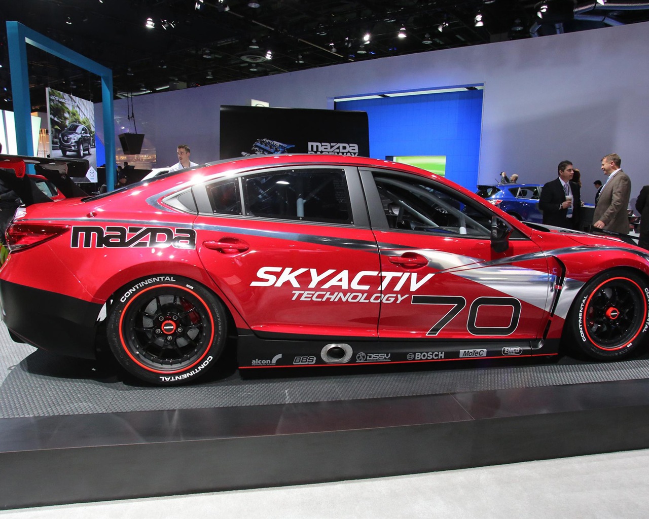 2013 Mazda 6 Skyactiv-D race car 馬自達高清壁紙 #2 - 1280x1024