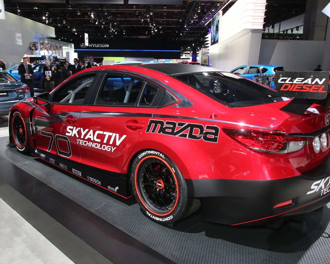 2013 Mazda 6 Skyactiv-D race car HD wallpapers #3 - 1280x1024