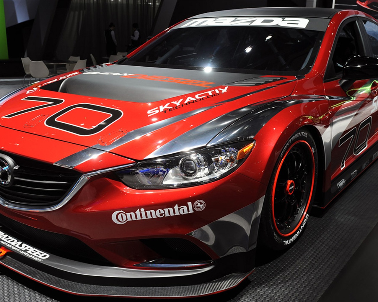 2013マツダ6 SKYACTIV-DのレースカーのHDの壁紙 #4 - 1280x1024