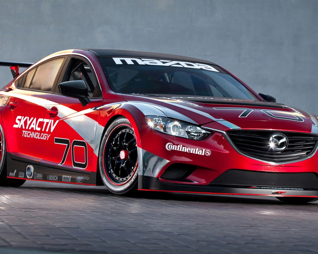 2013 Mazda 6 Skyactiv-D race car 馬自達高清壁紙 #7 - 1280x1024