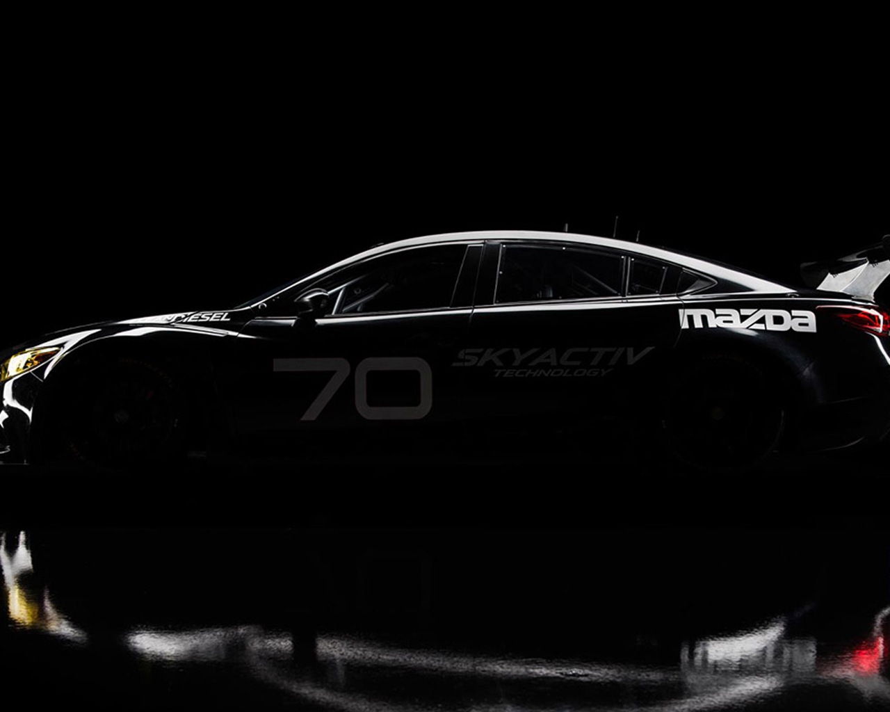 2013 Mazda 6 Skyactiv-D race car 馬自達高清壁紙 #11 - 1280x1024