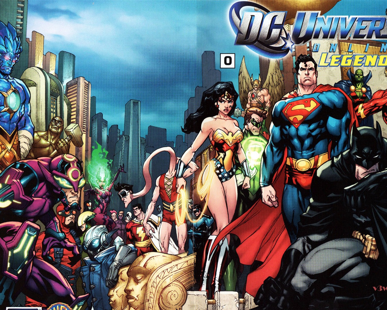 DC Universe Online обои HD игры #24 - 1280x1024