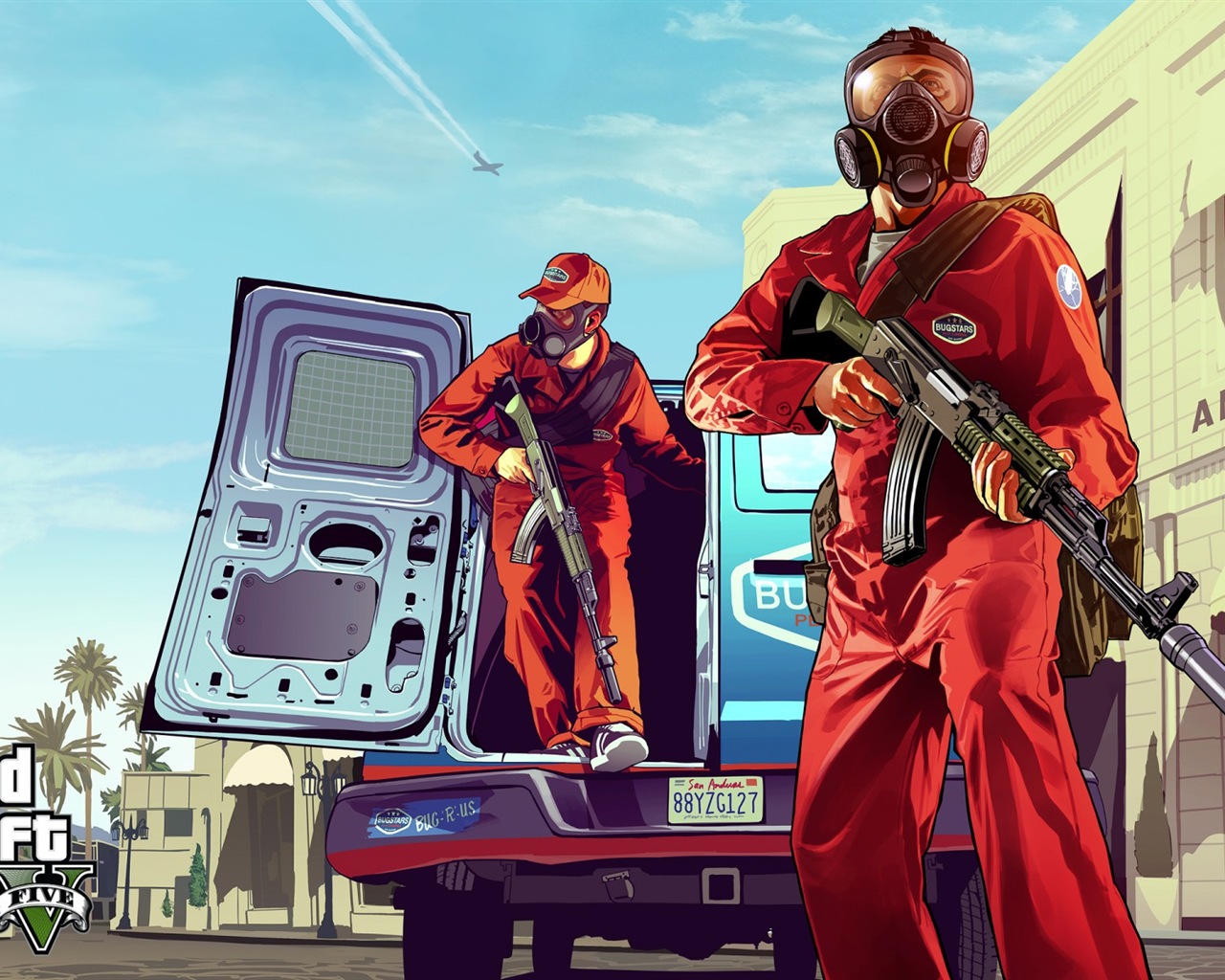 Grand Theft Auto V GTA 5 fonds d'écran de jeux HD #3 - 1280x1024