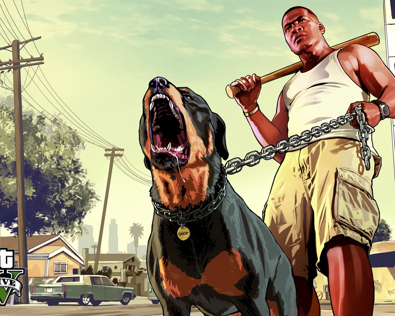 Grand Theft Auto V GTA 5 обои HD игры #9 - 1280x1024