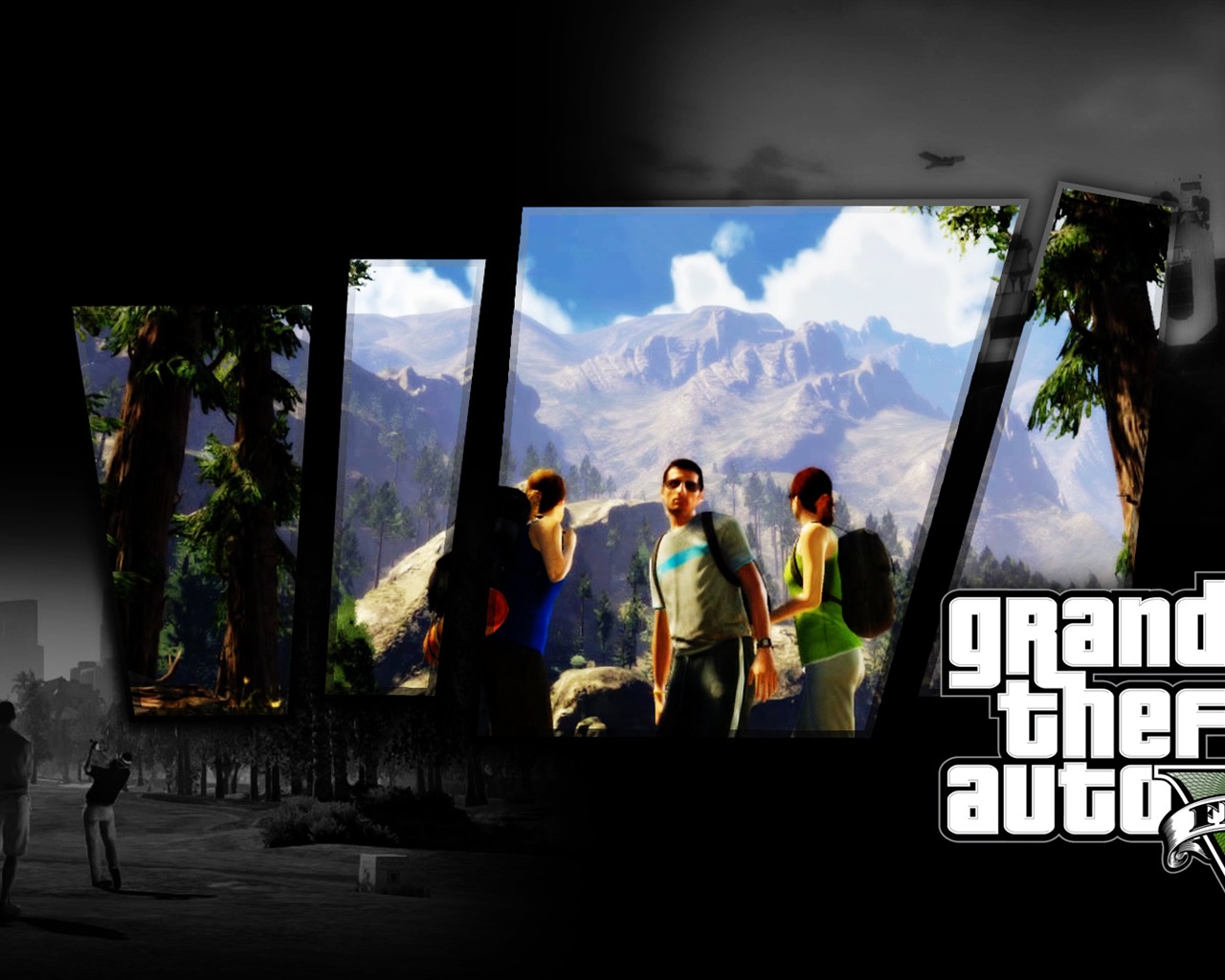 Grand Theft Auto V GTA 5 обои HD игры #11 - 1280x1024