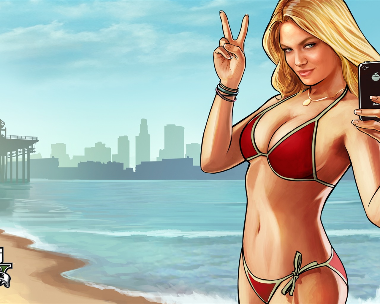 Grand Theft Auto V GTA 5 fonds d'écran de jeux HD #13 - 1280x1024