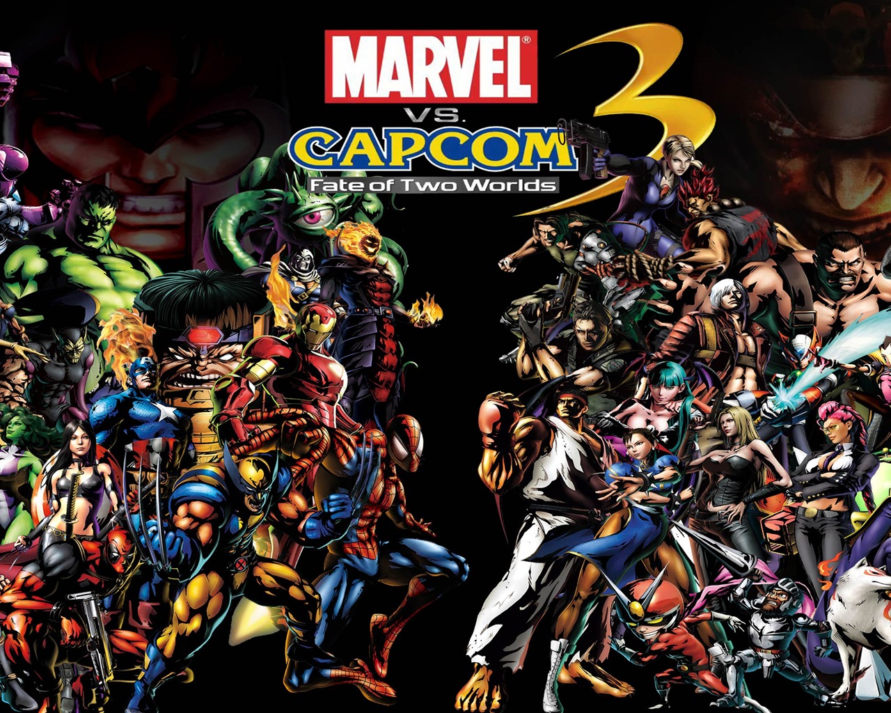 Marvel VS. Capcom 3: Fate of Two Worlds wallpapers HD herní #1 - 1280x1024