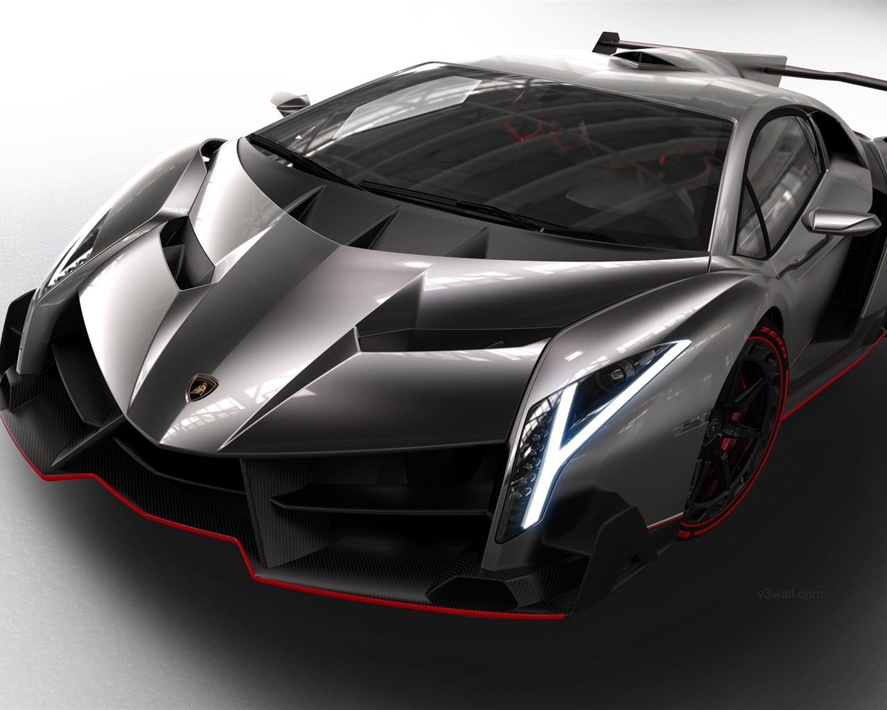 2013 Lamborghini Veneno luxe supercar HD fonds d'écran #1 - 1280x1024