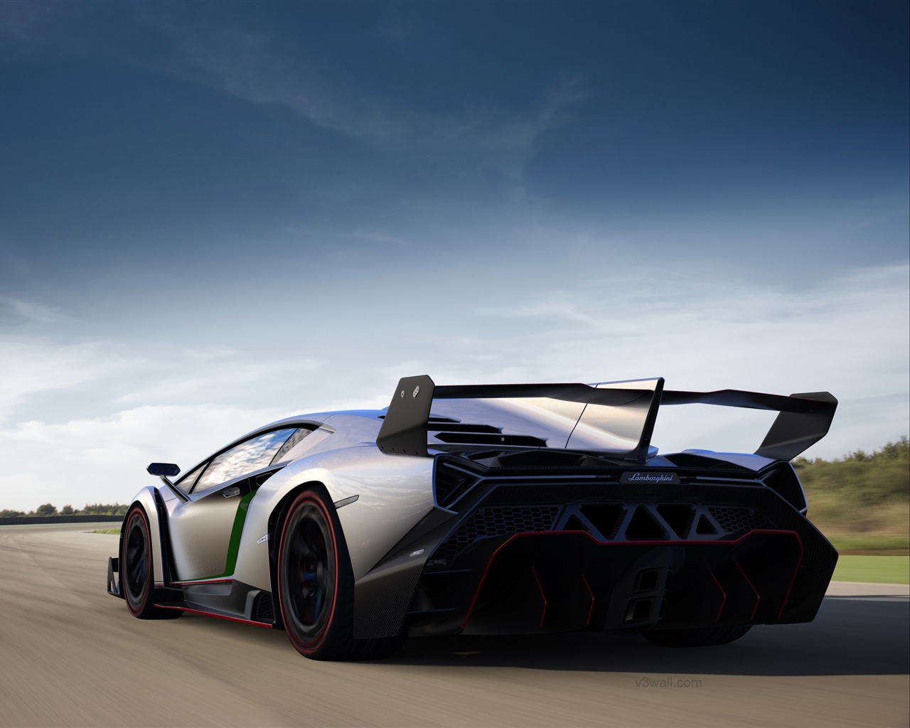 2013 Lamborghini Veneno superdeportivo de lujo HD fondos de pantalla #9 - 1280x1024