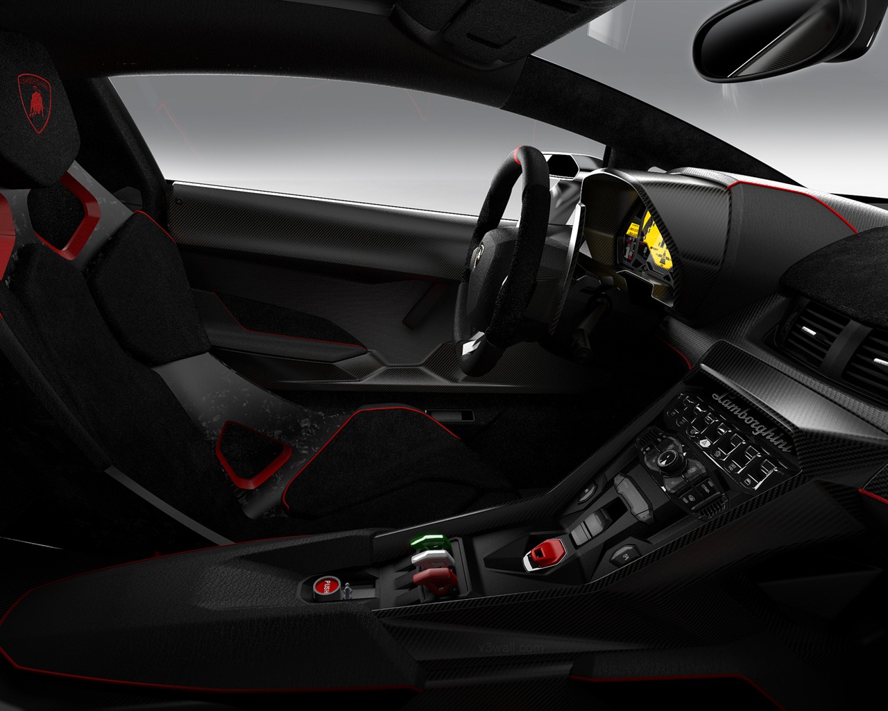 2013 Lamborghini Veneno luxe supercar HD fonds d'écran #10 - 1280x1024