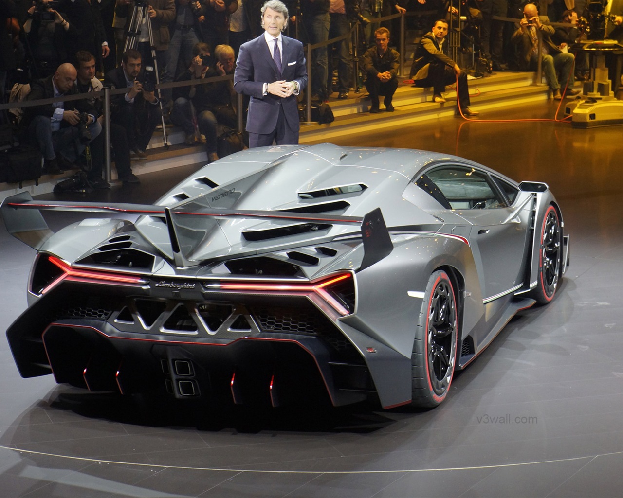 2013 Lamborghini Veneno superdeportivo de lujo HD fondos de pantalla #13 - 1280x1024