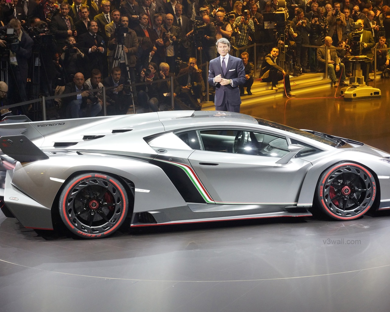 2013 Lamborghini Veneno роскошных суперкаров HD обои #14 - 1280x1024