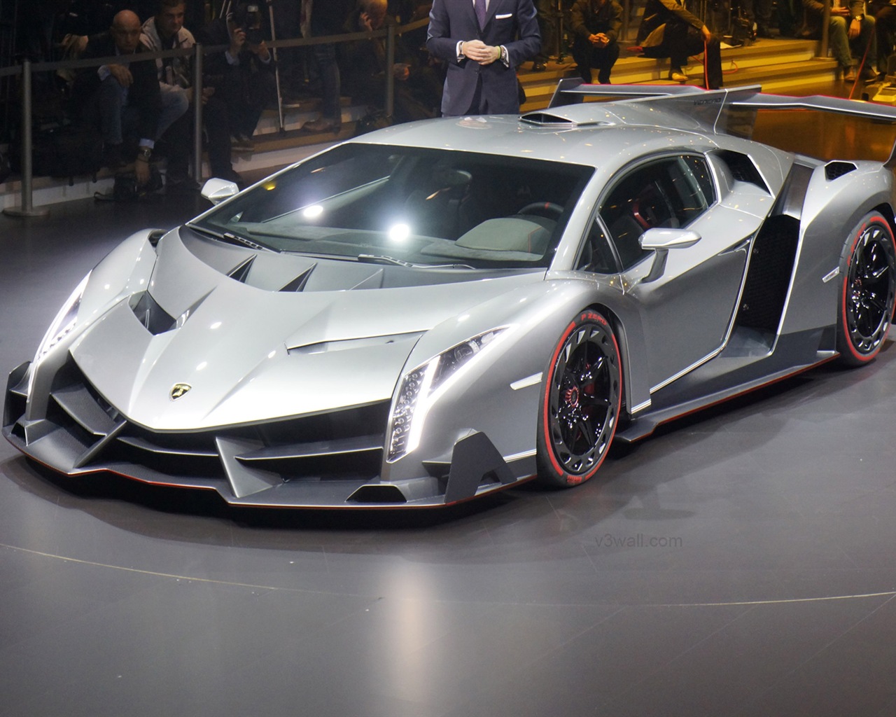 2013 Lamborghini Veneno superdeportivo de lujo HD fondos de pantalla #15 - 1280x1024